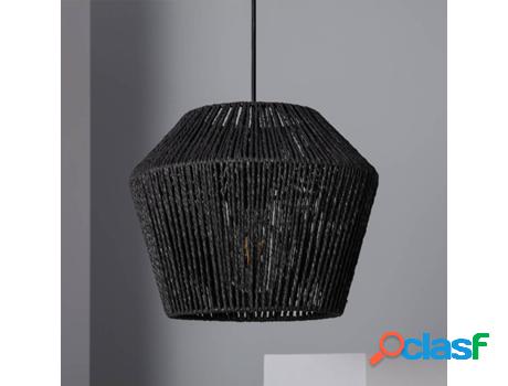 Lámpara de Suspensión LEDKIA Trenza (Negro - E27 - 60 W)