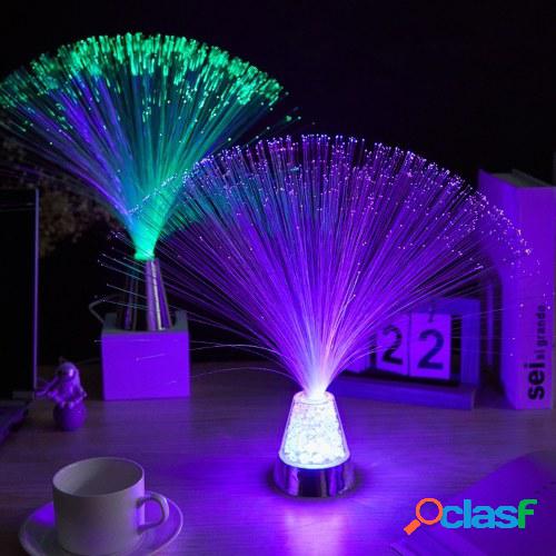 Lámpara de fibra óptica colorida Atmósfera romántica