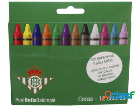 Lápices de Cera REAL BETIS 60093 Verde