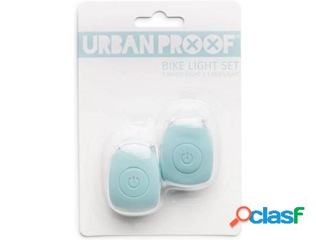 Luces Delanteras URBAN PROOF Silicon Lights Vintage (Azul)