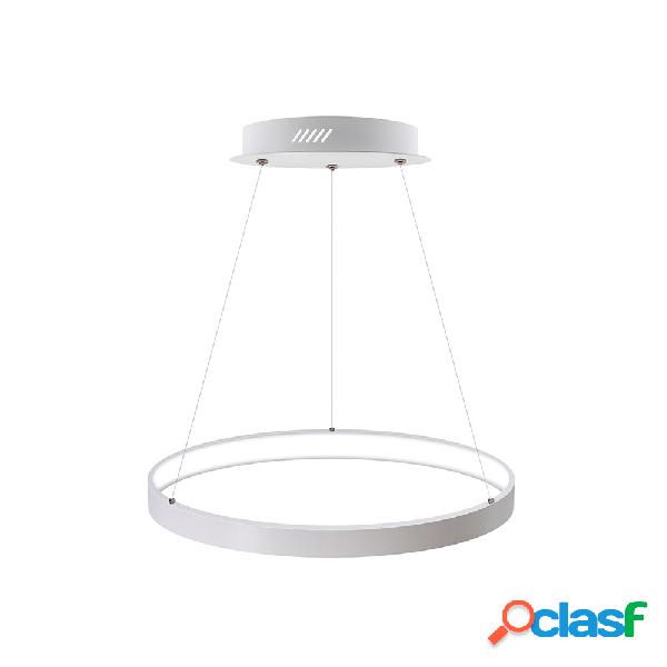 Luminaria colgante cycle in 38w blanco ø40cm blanco neutro