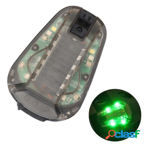 Luz estroboscópica para casco Resistente al agua Lámpara