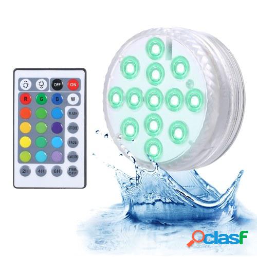 Luz sumergible para piscina con control remoto por