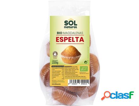 Magdalenas de Espelta Bio SOL NATURAL (220 g)