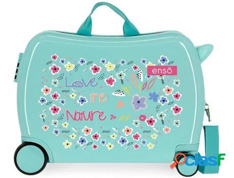 Mala de Viaje ENSO Love The Nature (Verde - 50 x 38 x 20 cm)