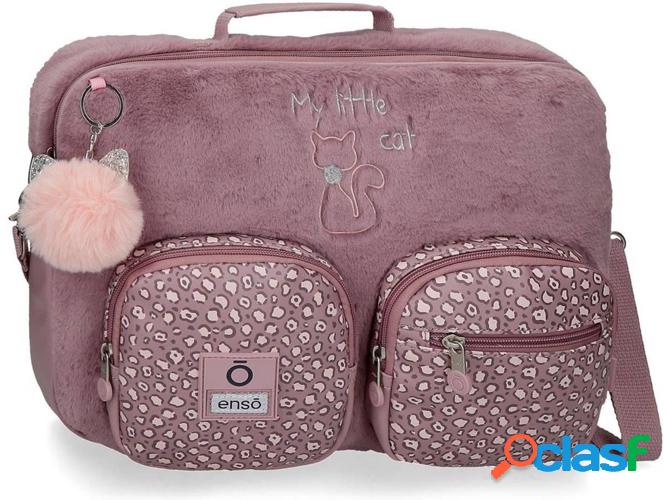 Maleta de Viaje ENSO My Little Cat Morado (38 cm)