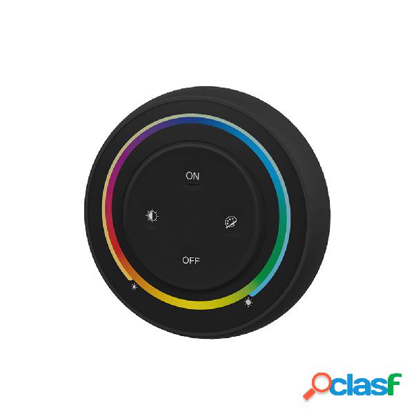 Mando rf rgb+cct round magnetic táctil negro