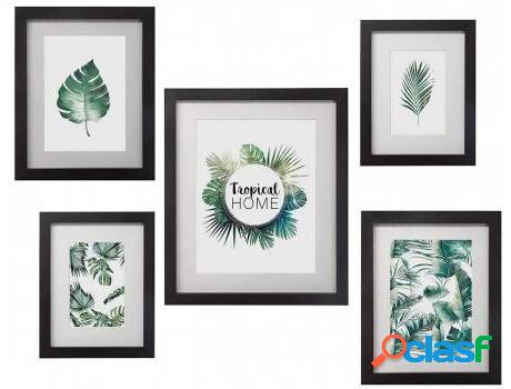 Marco De Foto HOGAR Y MÁS Decorativo Tropicale Set Marco