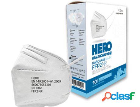Mascarilla de Protección HERO HEALTHCARE WEAR FPP2 NR (10