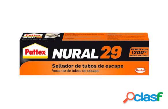 Masilla Tubos de Escape Nural 29 Pattex 140 GR