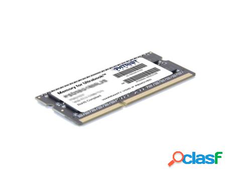 Memoria RAM DDR3L PATRIOT MEMORY (1 x 4 GB - 1600 MHz)