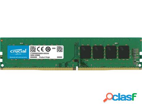 Memoria RAM DDR4 CRUCIAL (2 x 32 GB - 2666 MHz)