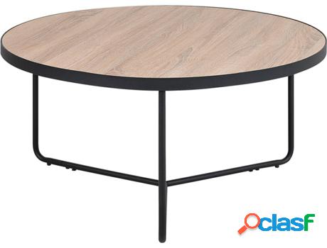 Mesa de Centro Melody Big (Marrón - MDF -80x80x40 cm)