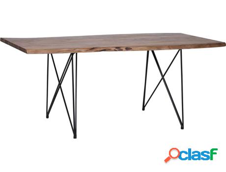Mesa de Comedor Mumbai (Marrón - Madera de Acacia