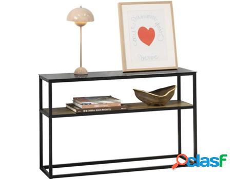 Mesa de Entrada SOBUY (Negro - 110x30x70 cm)