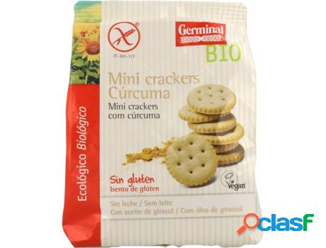 Mini Crackers con Cúrcuma Sin Gluten Bio GERMINAL (100 g)