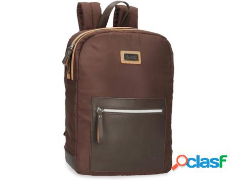 Mochila EL POTRO Chic (Marrón - 26x35x10 cm)