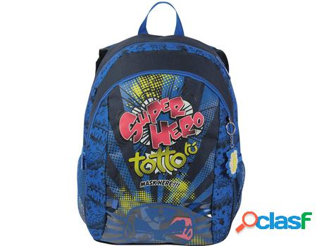 Mochila TOTTO Modok (33x44.50x13cm - Azul)