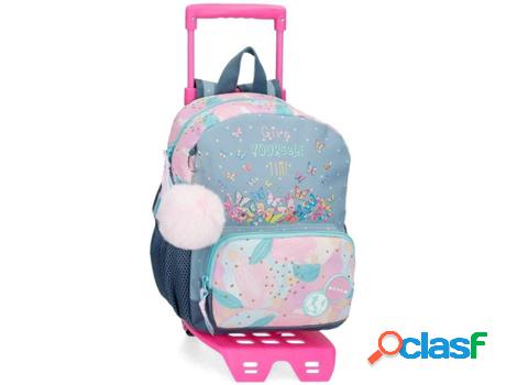 Mochila con Ruedas MOVOM Give Yourself Time Azul (23x28x10
