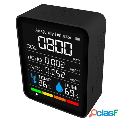 Monitor de calidad del aire Medidor de dióxido de carbono 5