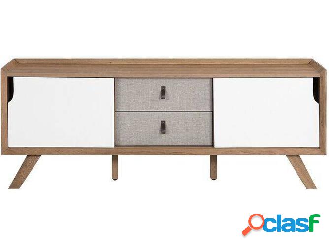 Mueble de TV BELIANI Acton (Marrón - 147x42x56cm)