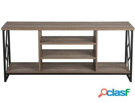 Mueble de TV BELIANI Forres (140x40x60cm - Compuesto de