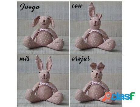 Muñecos HOGAR Y MÁS Conejito De Peluche De Diseño Tierno