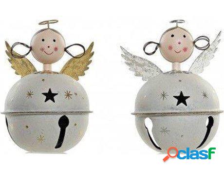 Navidad HOGAR Y MÁS Angel Cascabel Adorno Navideño De