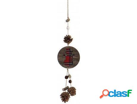 Navidad HOGAR Y MÁS Colgante (En Madera) Tre Diseño