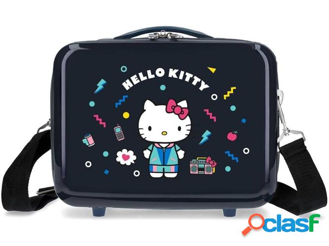 Neceser HELLO KITTY Castle of Hello Kitty Azul (29 x 21 x 15