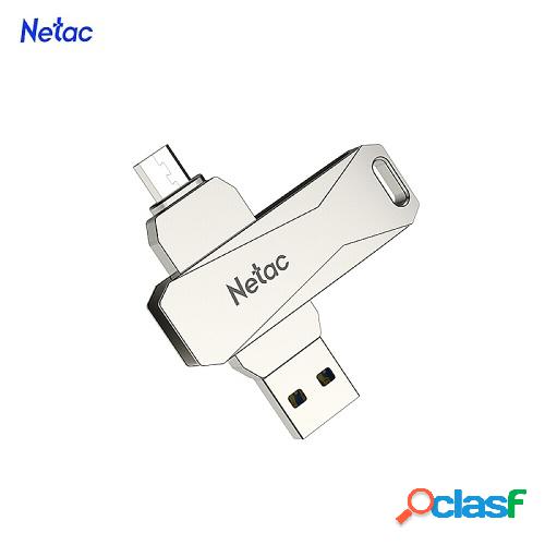 Netac U381 128GB Micro USB + USB Doble interfaz Unidad flash