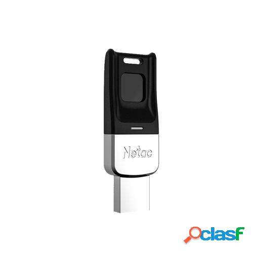 Netac US1 128GB USB Flash Drive USB3.0 Aleación de zinc
