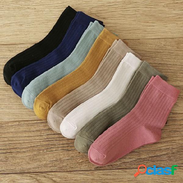 Nuevo producto de bombeo calcetines Color salvaje japonés