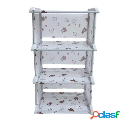 Organizador de almacenamiento de cubos de 3 niveles Estante