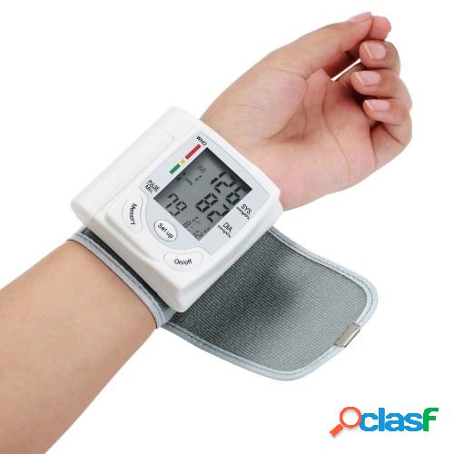 Pantalla LCD Monitor de presión arterial Medidor de pulso
