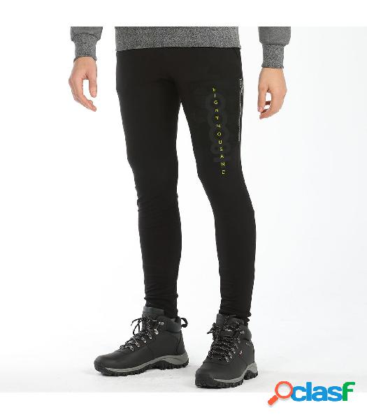 Pantalones +8000 Badet 21I 005 Hombre Negro XL