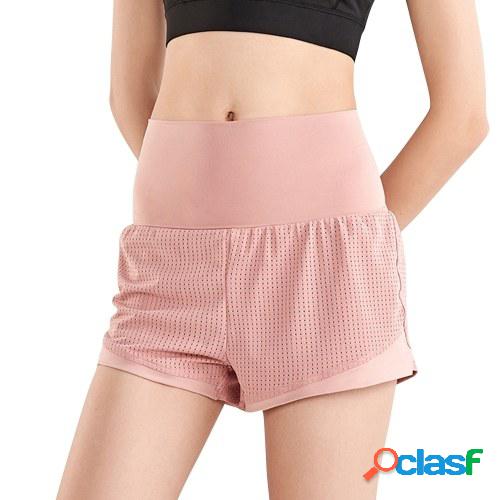 Pantalones cortos deportivos para mujer Verano Hip Yoga