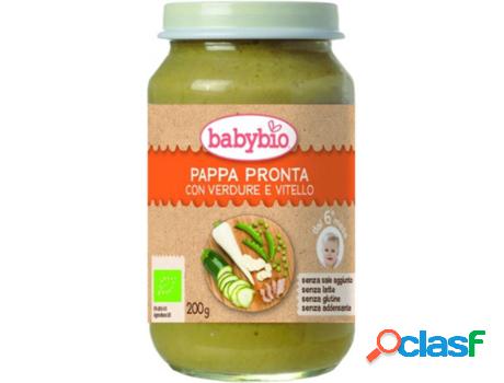 Pappa Listo con Verduras y Ternera BABYBIO (200 g)