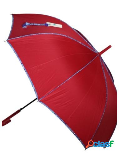 Paraguas De Mujer Gotta Pixel Ezpeleta Rojo Oscuro