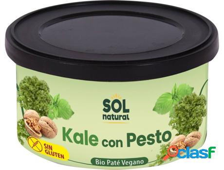 Pate Vegano de Kale con Pesto SOL NATURAL (125 g)