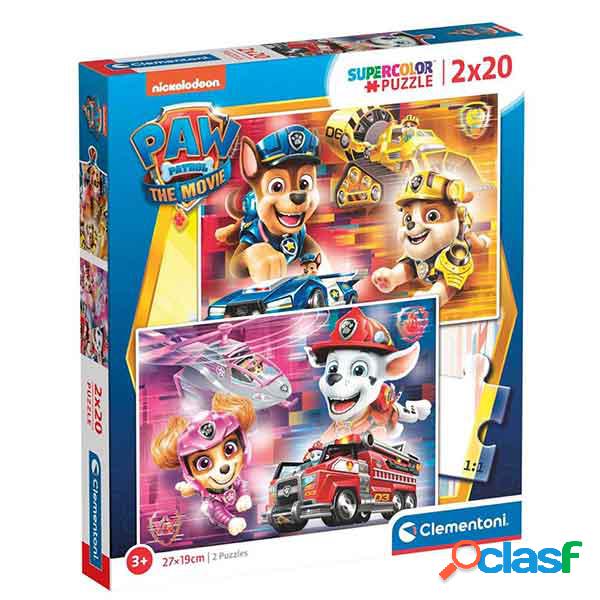 Paw Patrol Puzzle The Movie 2x20p