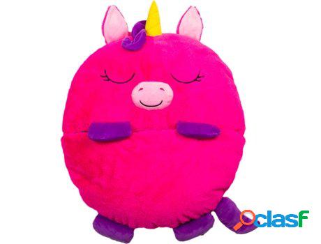 Peluche DORMI LOCOS Unicornio Rosa Pequeño (140 cm)