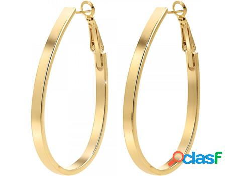 Pendientes SC_BOHEME (Acero - Dorado - 50 mm x 4mm)