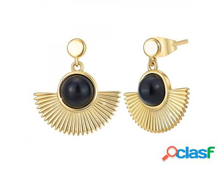 Pendientes SC_BOHEME (bañado a rodio - Dorado - 18 mm x 20