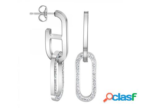 Pendientes SC_CRYSTAL (Acero - 39mm x 9mm)