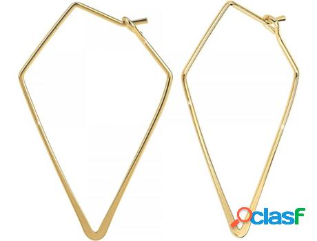Pendientes SC_CRYSTAL (Acero - Dorado - 53mm x 1mm)