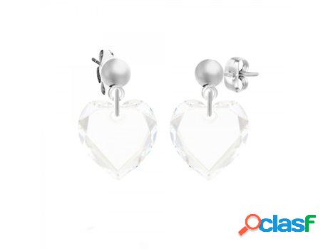 Pendientes SC_CRYSTAL Cristales (bañado a rodio - 10 mm x