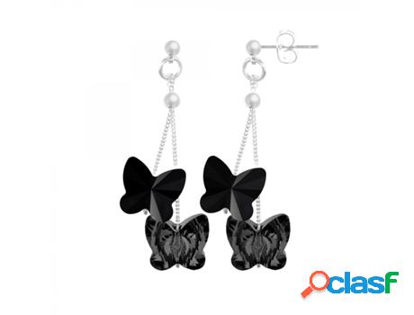 Pendientes SC_CRYSTAL Cristales (bañado a rodio - 10mm x