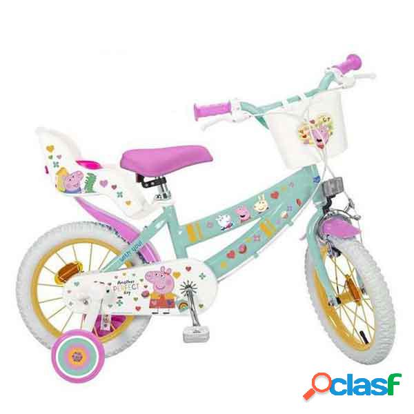 Peppa Pig Bicicleta Infantil 12 Pulgadas