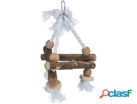 Percha para Pájaros TRIXIE Triangular (27x27x27cm - Madera)